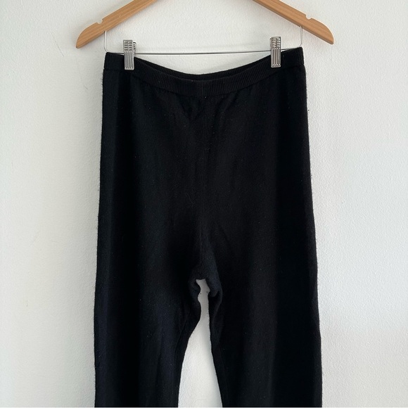 Vintage Nancy Heller 100% Cashmere Black Pants Straight Leg - Picture 3 of 6